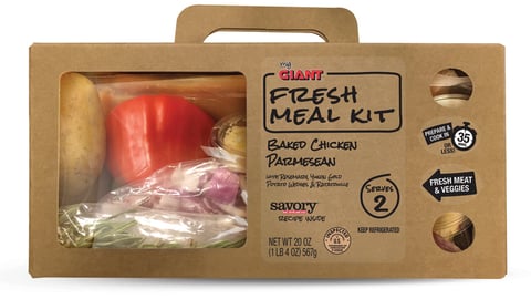 Giant-Carlisle ‘Fresh Meal Kit’ Packaging